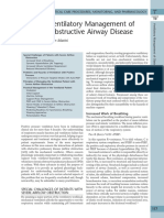 10 Ventilatory Management of Obstructive Airway Disease