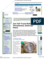 Joe Cell Truck Builder Threat