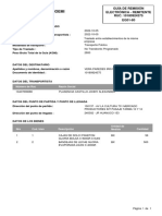 Vera Paredes Iris Noemi: Guía de Remisión RUC: 10180924375 EG01-80 Electrónica - Remitente