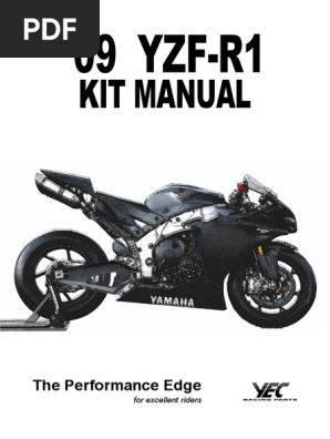 2009 YAMAHA YZF-R1 サービスマニュアル Yamaha R1 2009 Service Manual | PDF