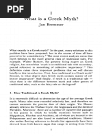 Bremmer (1989) What Is A Greek Myth