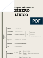 Género Lírico: Elementos de Análisis en El