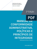 Manual de Conformidade Administrativa, Políticas E Princípios de Integridade