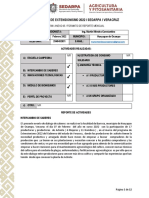 Programación de extensionismo 2022 en Veracruz: reporte mensual de actividades de febrero