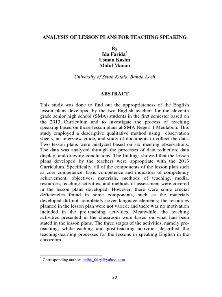 analysis-of-lesson-plans-for-teaching-speaking-pdf-lesson-plan