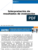 Interpretación resultados