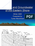 Geology and Groundwater of The Eastern Shore