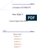 Inner Parts Location of KVMG270: New Solar V