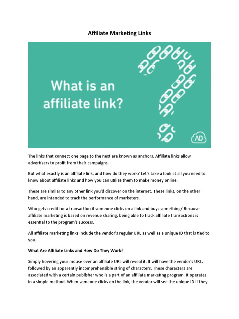 Affiliate Marketing for Beginners | PDF | Affiliate Marketing | Marketing