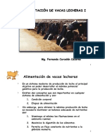 Alimentaci Alimentació Ón de Vacas Lecheras I N de Vacas Lecheras I