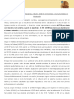 Analisis Con Porcentajes Sobre Las Personas Que Siguen Estudiando Despues de La Primaria