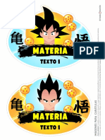 Materia: Texto 1