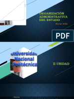 Organización Administrativa Del Estado - IIDÌA06MAR022