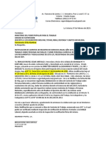 Notificacion de Registro de Contrato de Trabajo