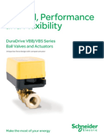 Control, Performance and Flexibility: Duradrive Vbb/Vbs Series Ball Valves and Actuators