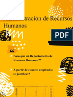 Administración de Recursos Humanos