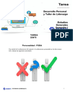 Desarrollo Personal y Taller de Liderazgo Estudios Generales Semestre I