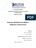 Artesanía, Manifestaciones Mágico-Religiosas y Gastronomías