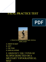 Fatal Practice Test