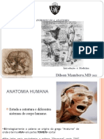 Dilson Mambero - MD: Introdução A Anatomia