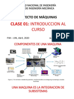 Clase 01 Introduccion Al Curso Proyecto de Maquinas