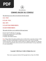 Download Mercedes Comand Aps Unlock Classe e - Slk - Sl - S- Cls - Ml by anon-299721 SN6381215 doc pdf