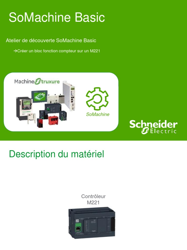 Découverte de SoMachine Basic | PDF | Informatique | Informatique