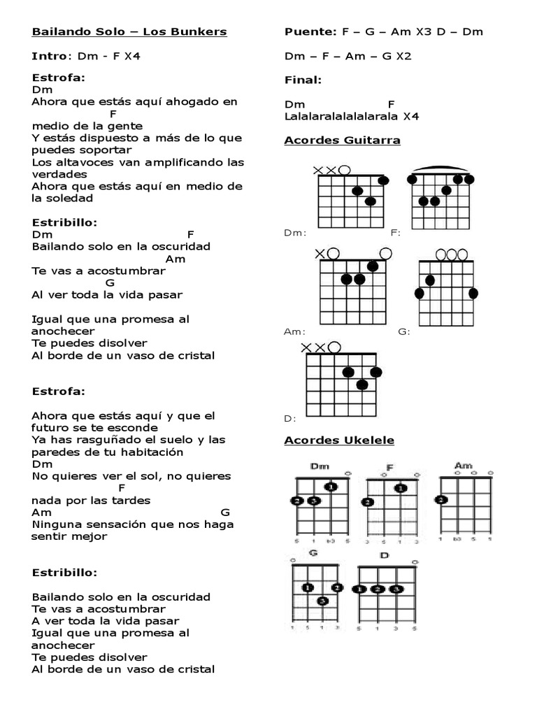 Bailando Solo | PDF, image size:768x1024