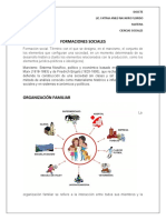 Formaciones Sociales