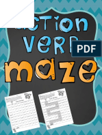 ActionVerbMazeandVerbSort 1