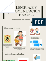 Lenguaje Y Comunicación 4°básico: Profesora: Joceline Cataldo Valdebenito