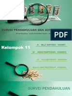 Kel 11 - Survei Pendahuluan Dan Audit Program