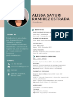 Alissa Sayuri Ramirez Estrada: Estudiante