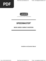 Leeson Manual Speedmaster