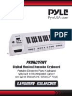 Pkbrd37Wt: Digital Musical Karaoke Keyboard