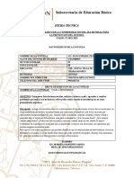 Subsecretaría de Educación Básica: Ficha Tecnica