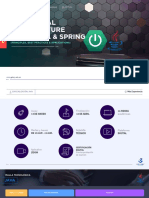 Temario - Arquitectura Hexagonal Java &spring