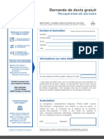 Dossier Récupération de Données Data LabCenter