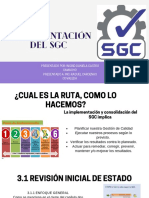 La Implementación Del SGC