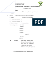 Programa Preventivo Sobre Estrategias de Afrontamiento Ante El Estres I. Datos Generales 1. Denominación