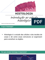 Aula 01 - Histologia