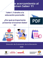 Fortalecer aprendizajes Saber 11