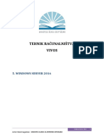 Tehnik Računalništva Vivos: 5. Windows Server 2016