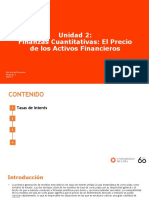 F2 - Unidad 2 Precio de Los Activos Financieros 2023-1