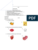 Examen de Ciencias Naturales