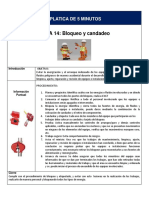 PLATICA DE 5 MINUTOS - Bloqueo de Seguridad