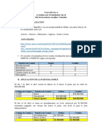 Contabilidad: Taller No. 4 para Secretario Auxiliar