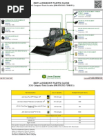 JOHN DEERE 260 & 270 Skid Steer Loader Owners Operators Manual - OMKV11663 $40.40