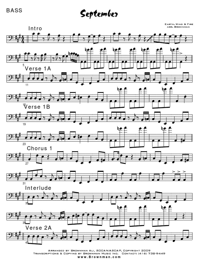 07 September Bass | PDF