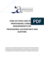 ICAZ Guidance On Code of Ethics and Other Professional Conduct Requireme